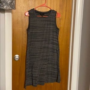 Gray Shift/Flare Dress w/ Pockets
